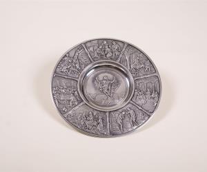 Estanho - Salva - Vida de Cristo 