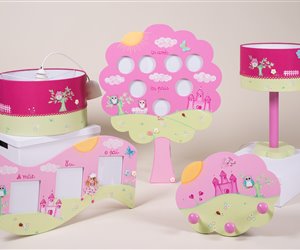 Moldura Árvore Genealógica - Tema "Princesas"