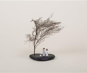 Presépio em Ardósia - Árvore Natural