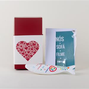 Caixa de Amor num Postal