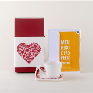 Caixa de Amor num Postal