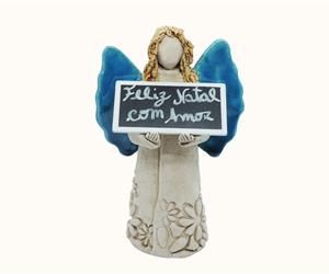 Anjo - Grés vidrado - Personalizado - M