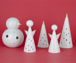 Conjunto Coleção de Natal - Ouro Matte