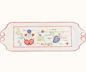 Prato de Torta - Lenço Namorados