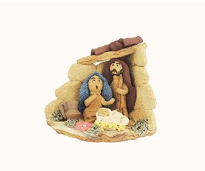 Presépio Casinha - Sagrada Família