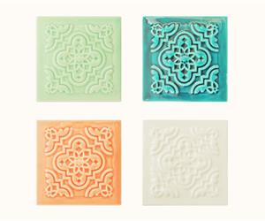 Azulejo Flor- Base copo