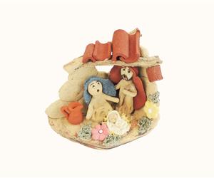 Presépio Casinha - Sagrada Família