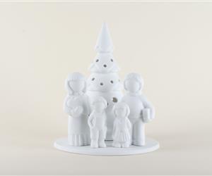 Árvore Família - Biscuit - Pais e 2 Filhos