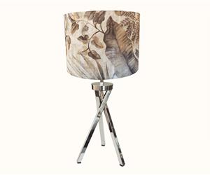 Candeeiro INOX c/ Abat-jour Padrão