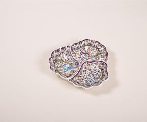 Loiça Decorativa Sec. XV a XIX - Prato Aperitivos - Triangular