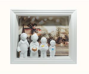 Moldura da Família - Natal - Avós e Netas