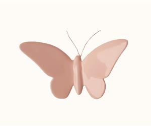 Borboleta Rosa Pastel - S