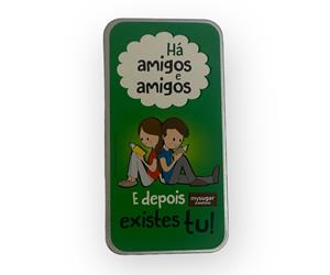 Lata c/ tablete - Namorados