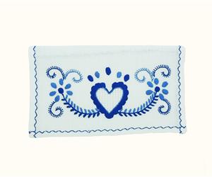 Bolsa Coração de Viana Azul