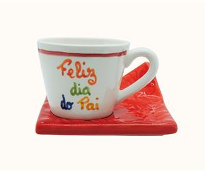 Chávena de Café - "Feliz Dia Pai"