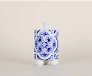 Bomboneira - Tema Azulejo - Flor 