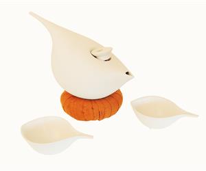 Conjunto Bule-Pássaro c/ 2 taças