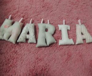 MARIA - Letras em Tecido