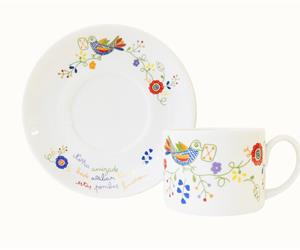 Chávena de Chá - Lenço Namorados