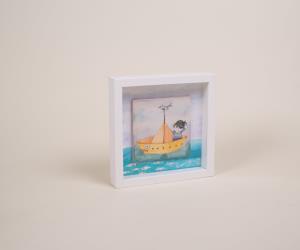 Quadro com Azulejo "PIRATA"