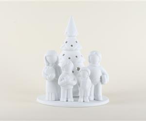 Árvore Família - Biscuit - Pais e 2 Filhos