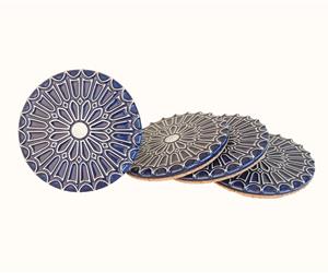 4 bases copos - S - Azul