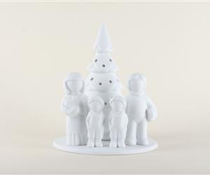 Árvore Família - Biscuit - Pais e 2 Filhos