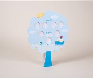 Moldura Árvore Genealógica "Barco"