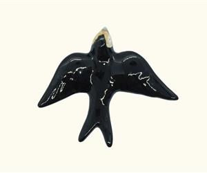 Andorinha Preta Decorada - S