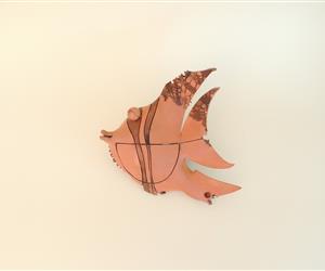 Peixe - Barro vermelho/Branco - M