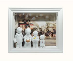 Moldura da Família - Natal - Avós e Netos