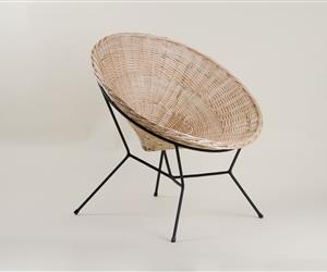 Cadeirão em Medula de Vime Natural