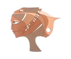 Máscara Ancestral Feminina
